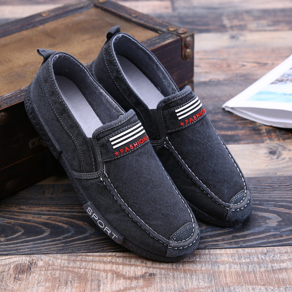 Ανδρικά μοκασίνια με επιγραφή