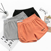 Casual σορτς για έγκυες γυναίκες με επιγραφή