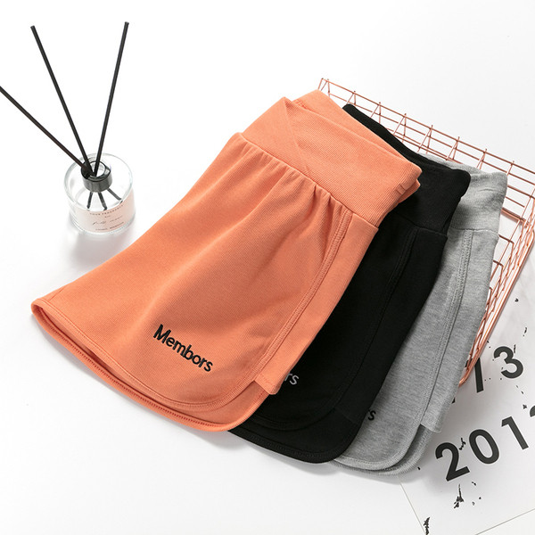 Casual σορτς για έγκυες γυναίκες με επιγραφή