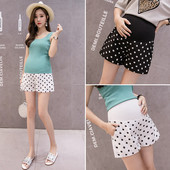 Pöttyös rövidnadrág terhes nők számára