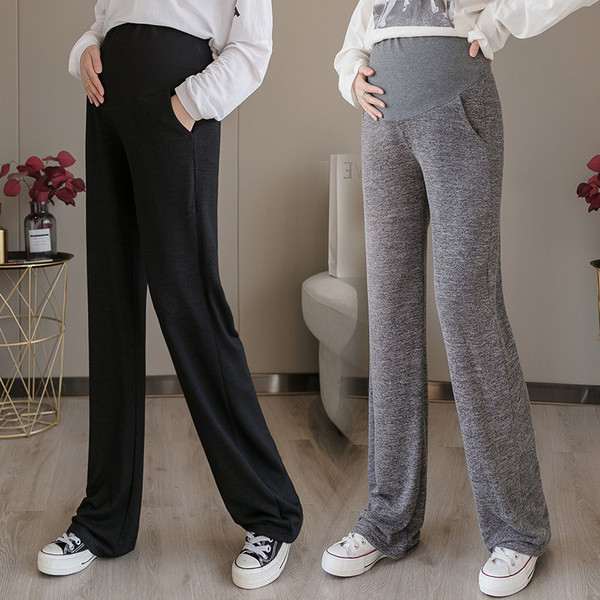 Παντελόνι για εγκύους φαρδύ μοντέλο με ρυθμιζόμενη μέση