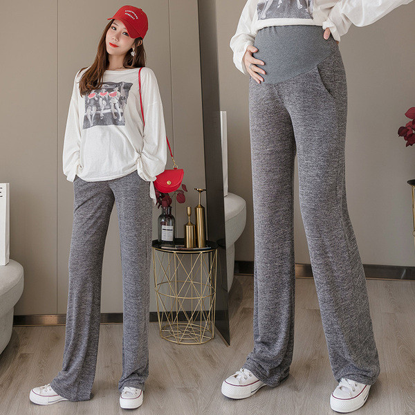 Παντελόνι για εγκύους φαρδύ μοντέλο με ρυθμιζόμενη μέση