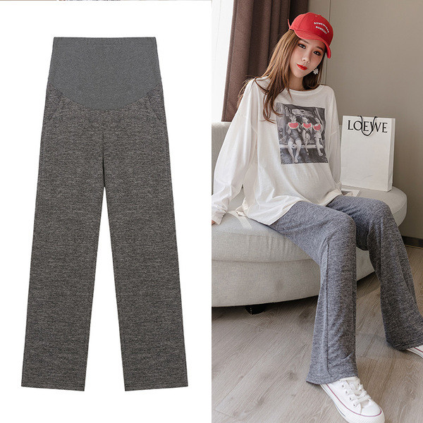 Παντελόνι για εγκύους φαρδύ μοντέλο με ρυθμιζόμενη μέση