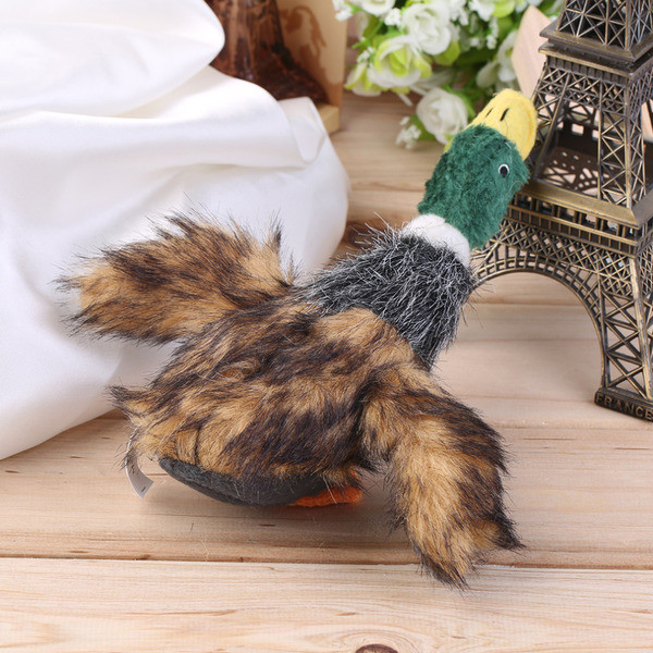 Παιχνίδι σκύλου βελούδό - πάπια