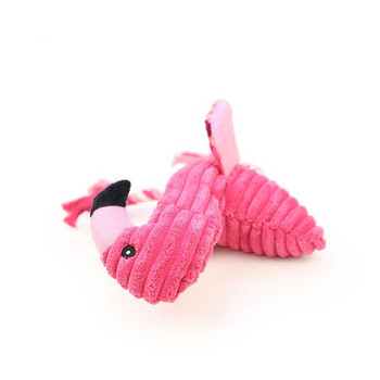 Плюшена играчка за кучета-фламинго