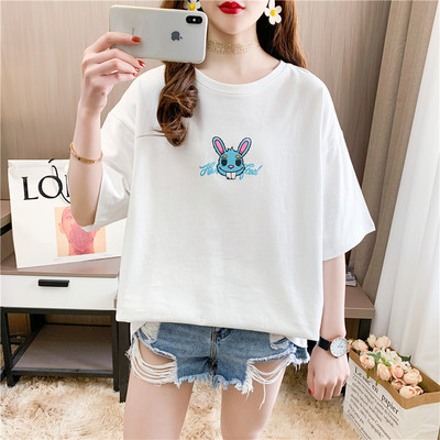 Φαρδύ μπλουζάκι για έγκυες γυναίκες με απλικέ