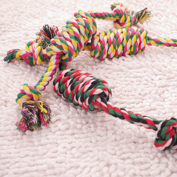 Παιχνίδι για  σκύλου  σχοινί χρωματιστό
