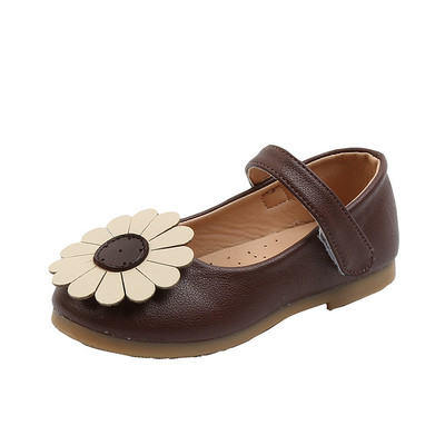 Μοντέρνα παιδικά παπούτσια με λουλούδι και μαλακή σόλα