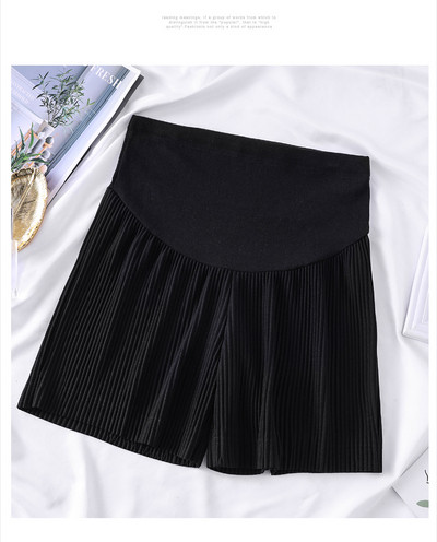 Casual σορτς για έγκυες γυναίκες φαρδύ μοντέλο με υψηλή μέση