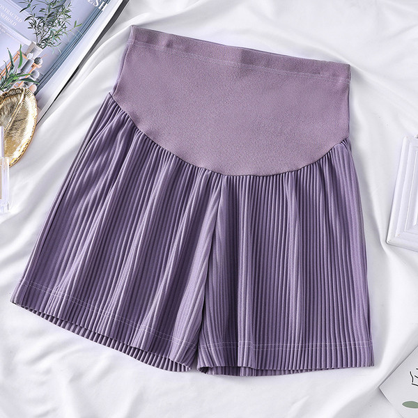 Casual σορτς για έγκυες γυναίκες φαρδύ μοντέλο με υψηλή μέση