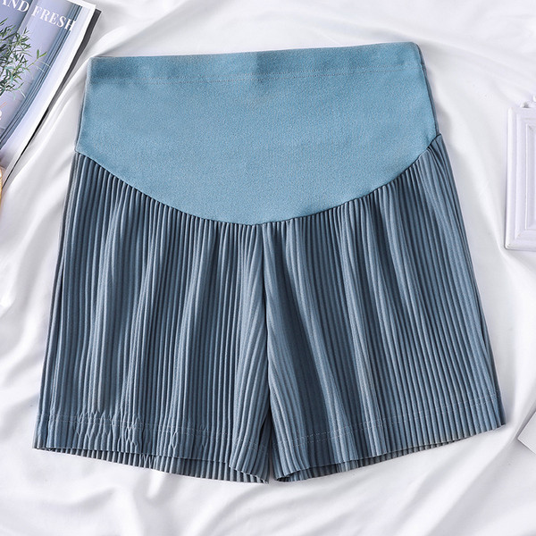 Casual σορτς για έγκυες γυναίκες φαρδύ μοντέλο με υψηλή μέση