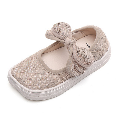 Παιδικά παπούτσια casual με κορδέλα και δίχτυ