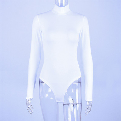 Γυναικείο μοντέρνο κορμάκι με μακριά μανίκια και κολάρο