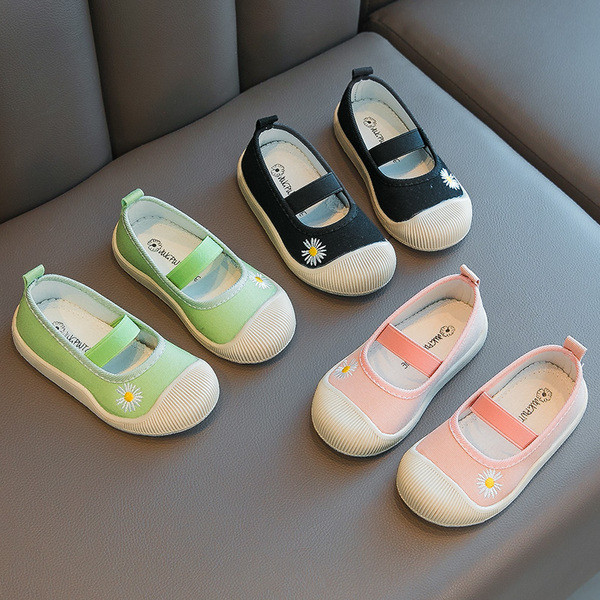 Tikitud ja kummiga vabaaja lastejalatsid tüdrukutele