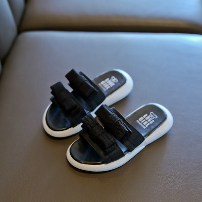 Παιδικές παντόφλες με κορδέλες για κορίτσια