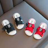 Pehme tallaga laste vabaaja sussid poistele