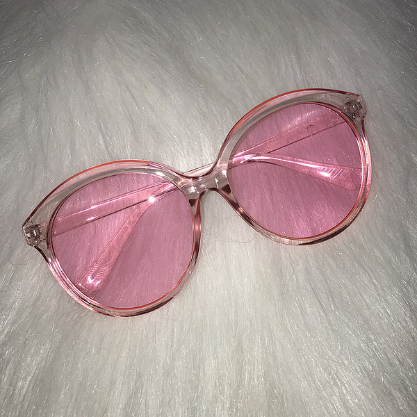 Kerek hétköznapi női napszemüveg