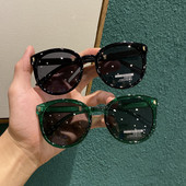 Γυναικεία μοντέρνα ρετρό γυαλιά σε στρογγυλό σχήμα