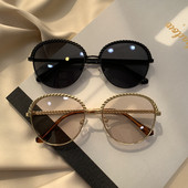 Γυναικεία κομψά στρογγυλά γυαλιά ηλίου