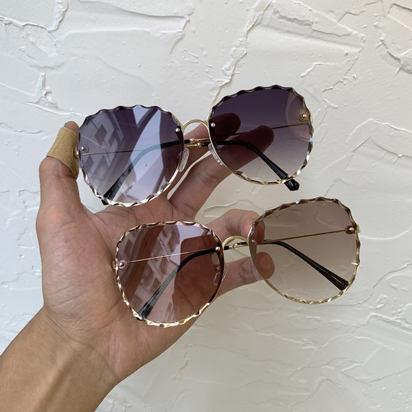 Γυναικεία casual γυαλιά με στρογγυλούς φακούς