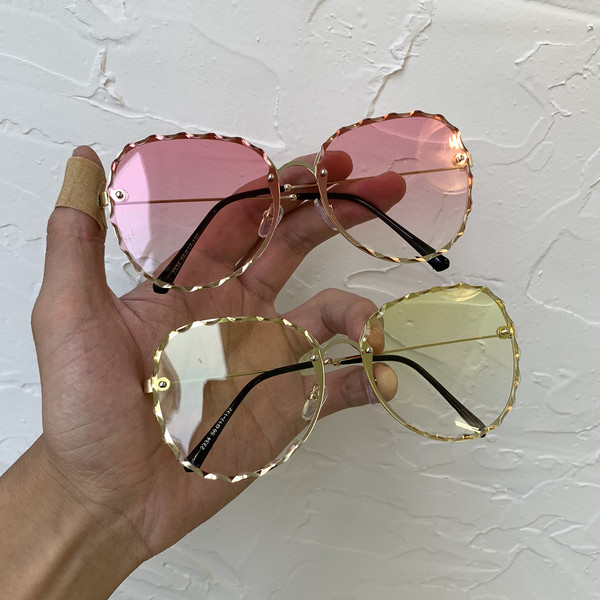 Γυναικεία casual γυαλιά με στρογγυλούς φακούς