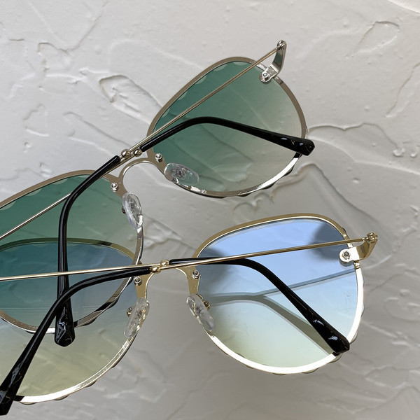 Γυναικεία casual γυαλιά με στρογγυλούς φακούς