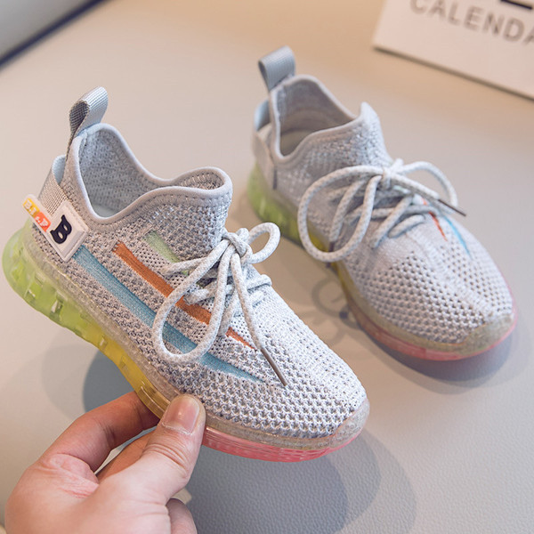 Bērnu ikdienas kedas no elpojoša auduma ar šņorēm