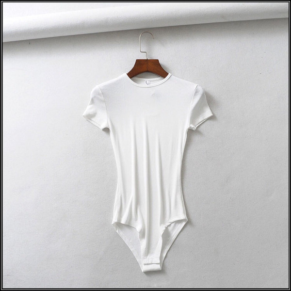 Igapäevane lühikeste varrukatega naiste kevadbody