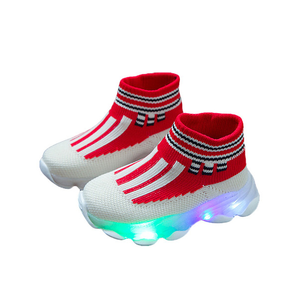 Παιδικά φωτεινά αθλητικά παπούτσια για αγόρια