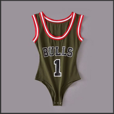 Γυναικείο καθημερινό κορμάκι με επιγραφή