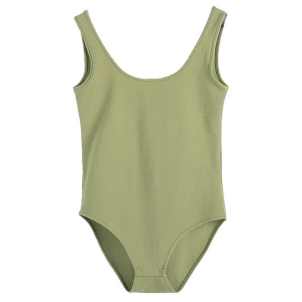 Igapäevane naiste keha ümara kaelusega ja laiade rihmadega