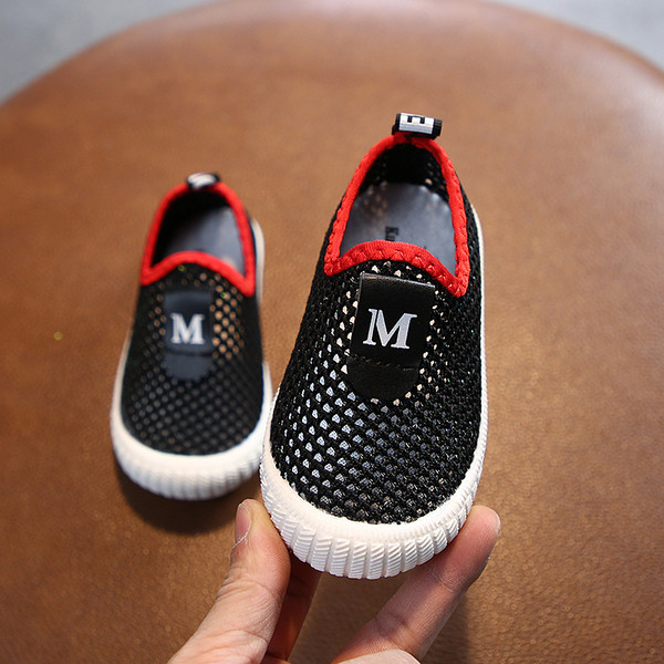 Casual παιδικά παπούτσια με έμβλημα για αγόρια και κορίτσια