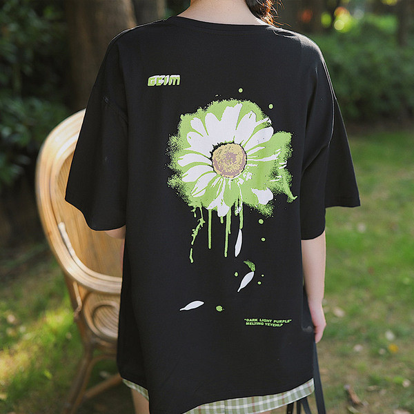 Καθημερινό μπλουζάκι για έγκυες γυναίκες με απλικέ