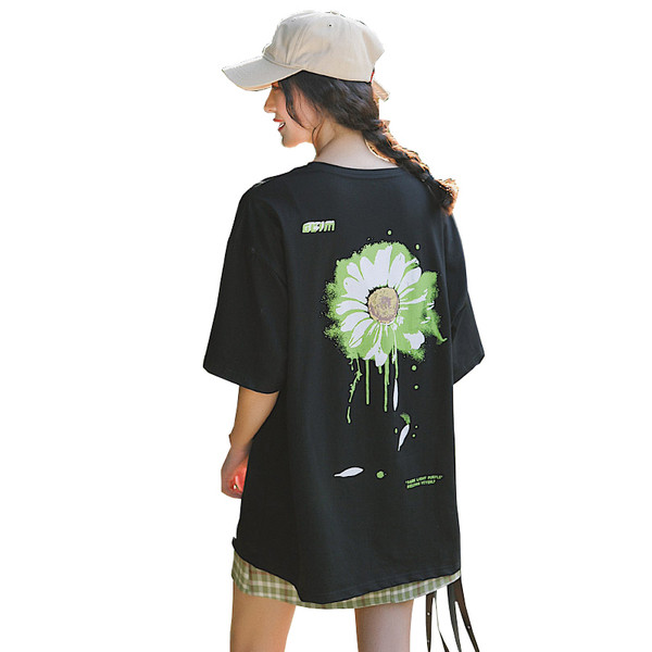 Καθημερινό μπλουζάκι για έγκυες γυναίκες με απλικέ