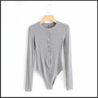 Γυναικείο καθημερινό φθινόπωρο κορμάκι με κουμπιά