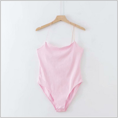 Γυναικείο μοντέρνο κορμάκι με λεπτούς σταυρούς ιμάντες