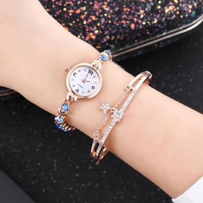 Elegáns női karóra kövekkel