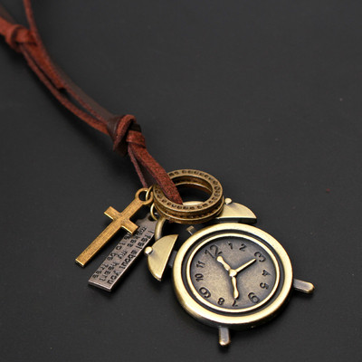 Vyriška kasdienė grandinėlė iš eko odos