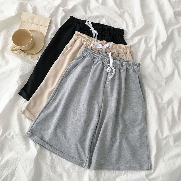 Vabaaja püksid lipsu ja elastse vöökohaga