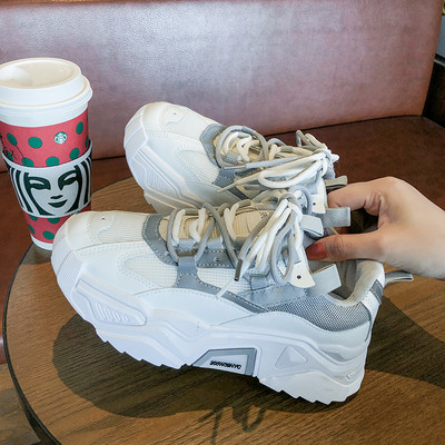 Casual γυναικεία αθλητικά παπούτσια με αντανακλαστικά στοιχεία