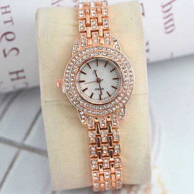 Κομψό γυναικείο ρολόι με πέτρες