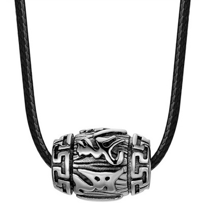 Napi vékony férfi lánc fém díszítéssel