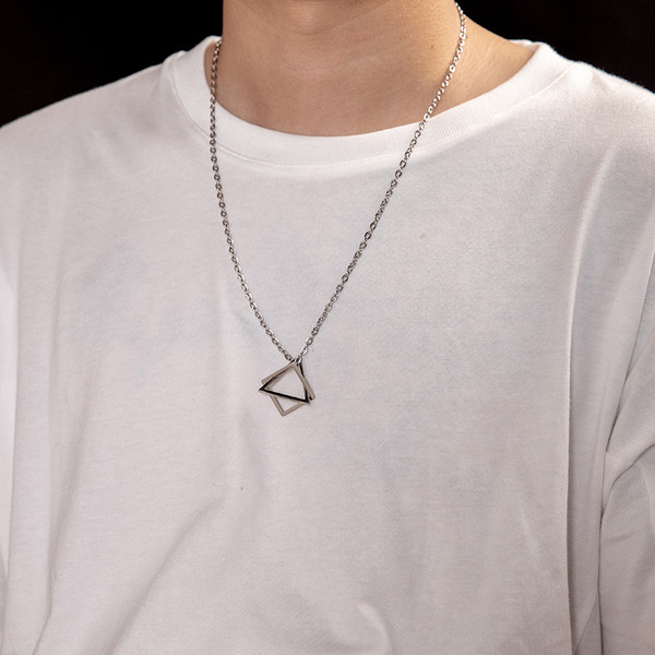 Καθημερινή ανδρική μεταλλική αλυσίδα