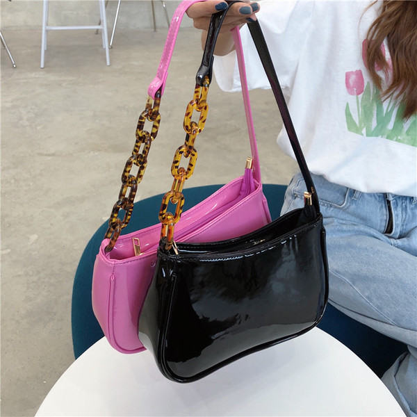 Modern női táska eko bőrből, cipzárral