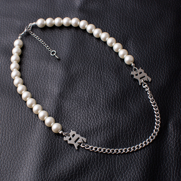 Ανδρική καθημερινή αλυσίδα με μεταλλικά στοιχεία