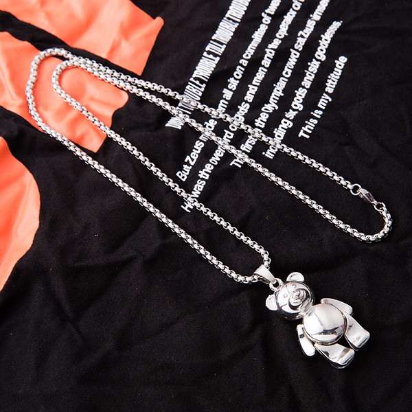 Dnevna ženska dugačka metalna ogrlica