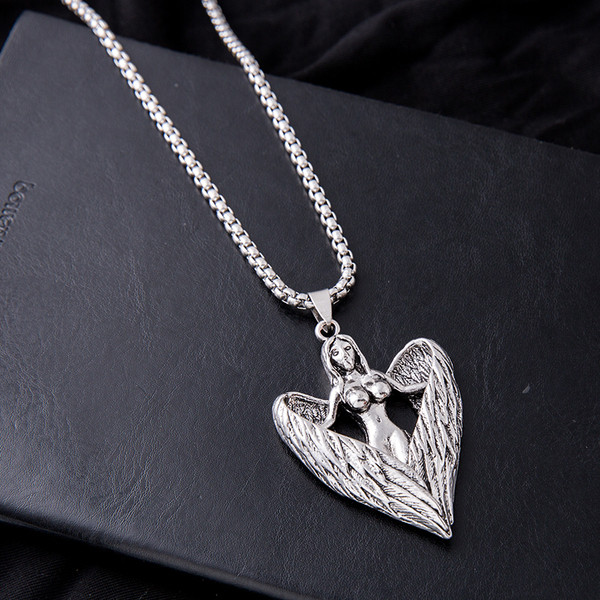 Igapäevane meeste pikk kett metallelemendiga