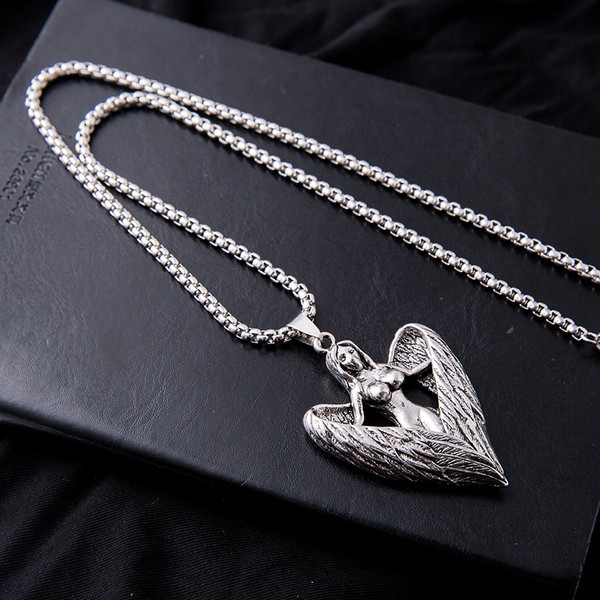 Igapäevane meeste pikk kett metallelemendiga