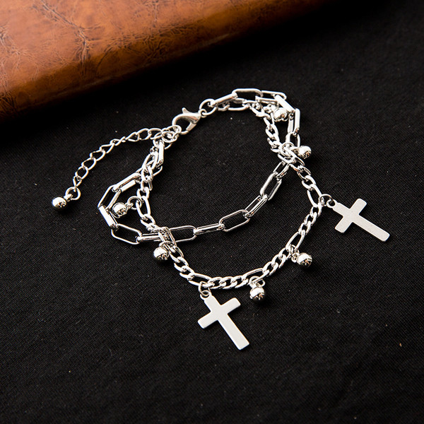 Ανδρικό βραχιόλι  με μενταγιόν