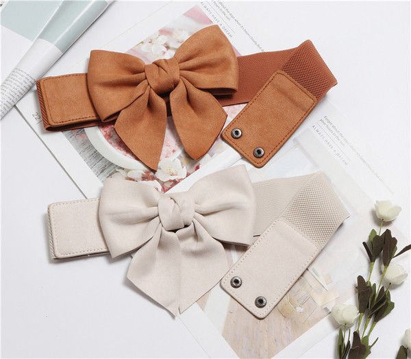 Ελαστική γυναικεία ζώνη με κορδέλα